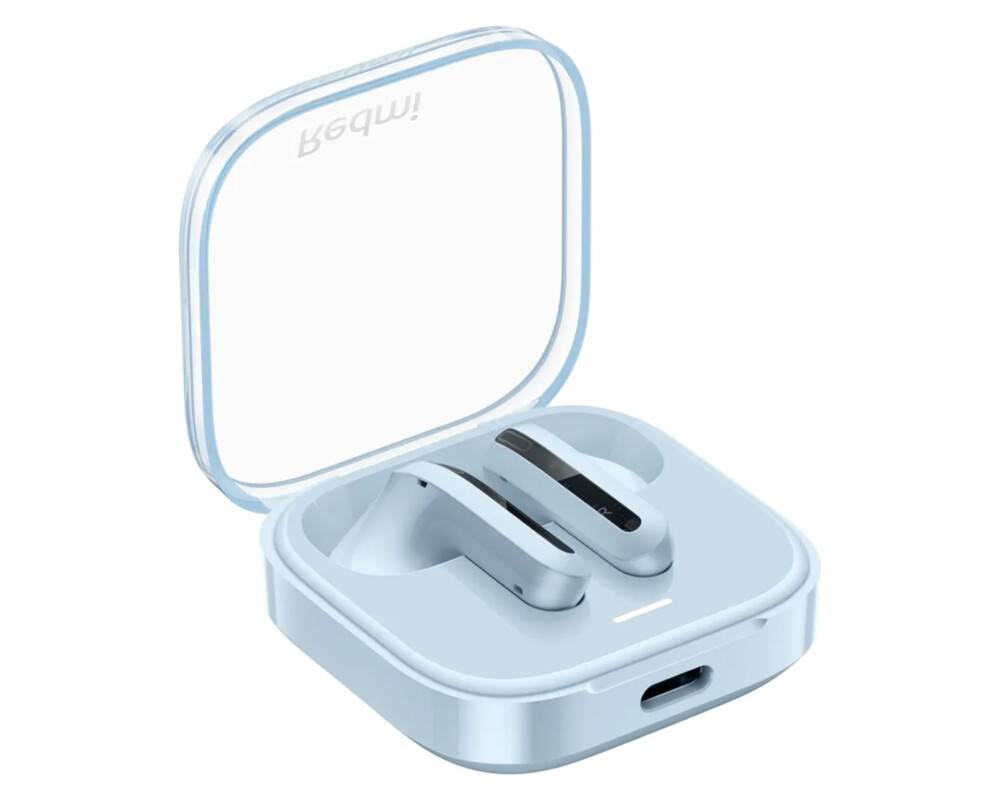 Слушалки Redmi Buds 6 Active - Transparent Blue 2