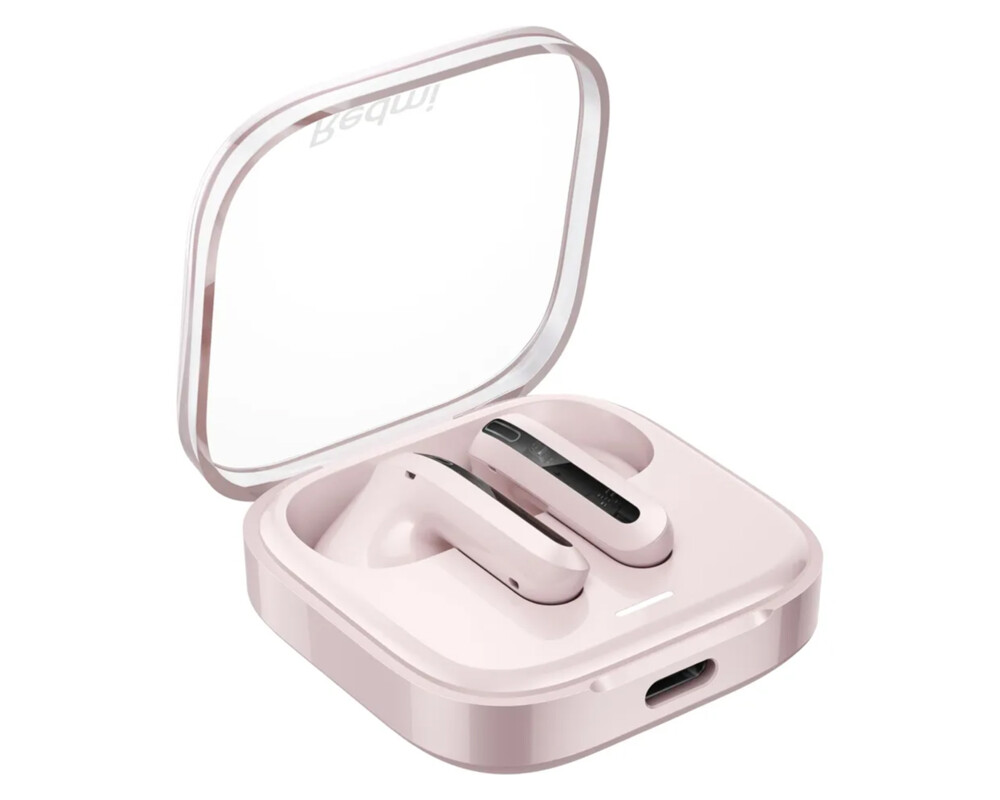 Слушалки Redmi Buds 6 Active - Transparent Pink 2