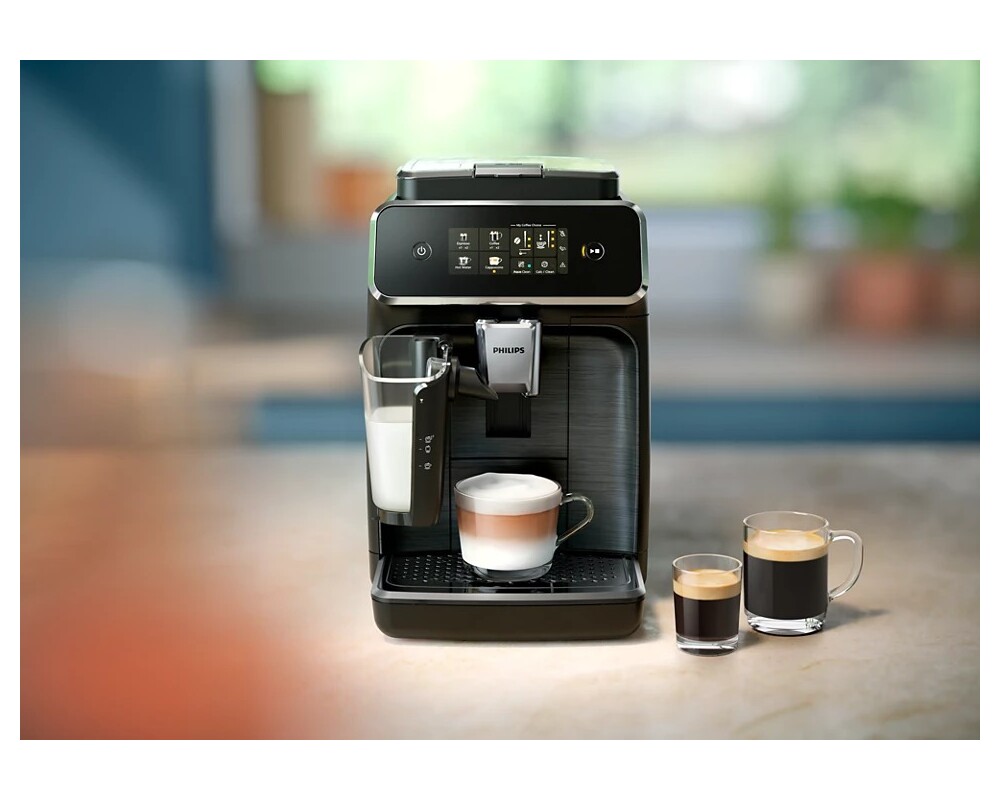 Кафемашина PHILIPS Fully automatic espresso machine 2300 series 4 beverages Intuitive touch display LatteGo 4