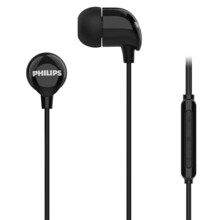  PHILIPS In-ear headphones with mic 8.6mm drivers black 772866 TAE2146BK/00 на топ цена - PIC.bg