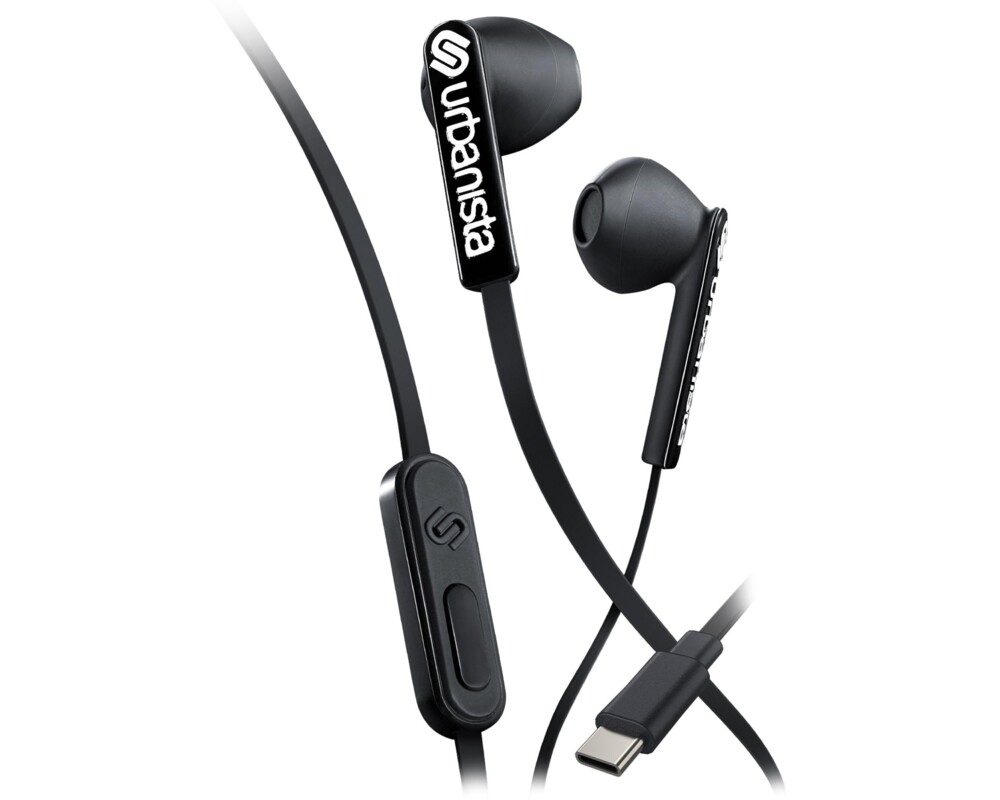 Слушалки URBANISTA USB-C Headphones with mic impedance 32 Ohm remote control black 2