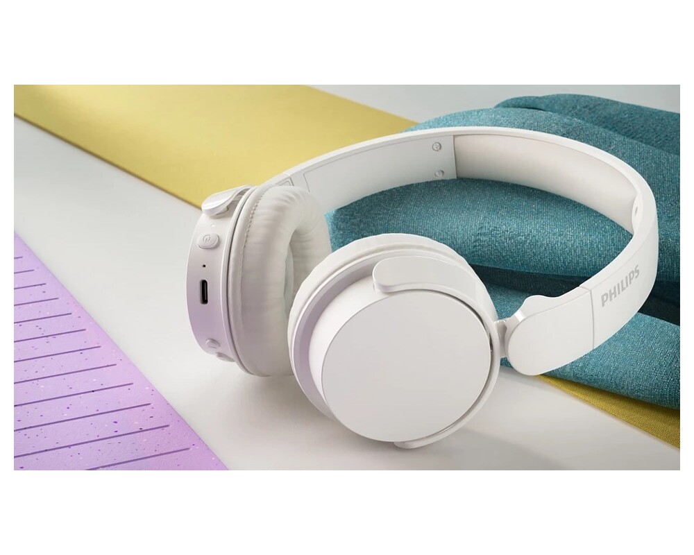 Слушалки PHILIPS Wireless On Ear Headphone with mic 32mm drivers 6