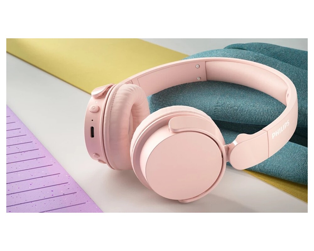 Слушалки PHILIPS Wireless On Ear Headphone with mic 32mm drivers 3