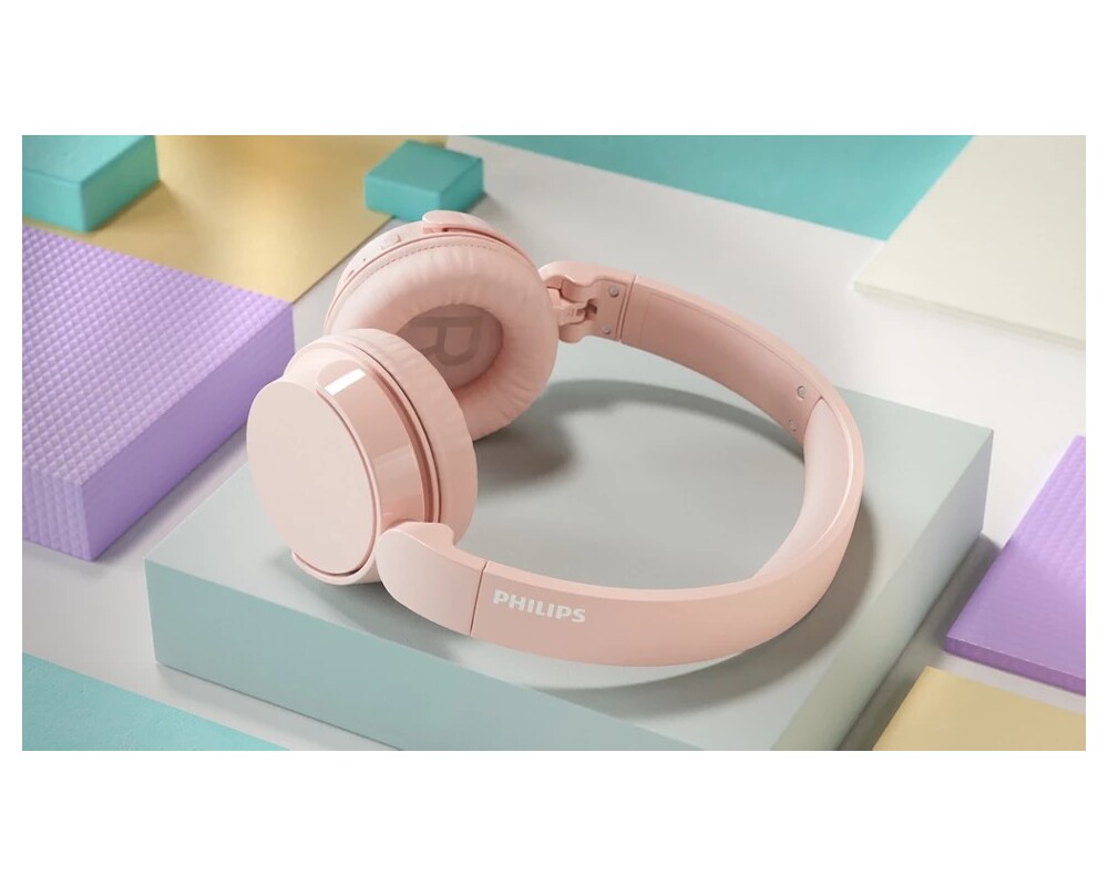Слушалки PHILIPS Wireless On Ear Headphone with mic 32mm drivers 4