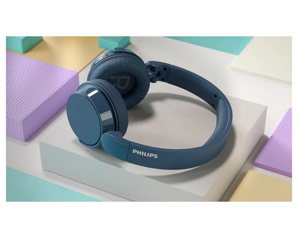 Слушалки PHILIPS Wireless On Ear Headphone with mic 32mm drivers 12