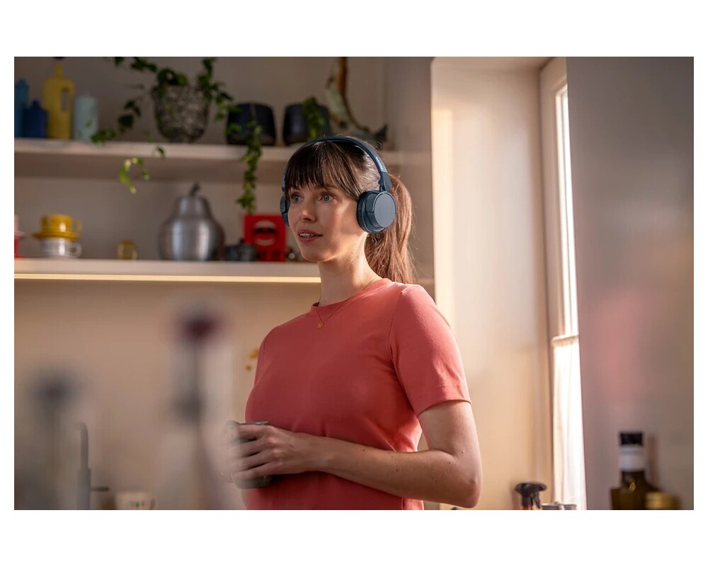 Слушалки PHILIPS Wireless On Ear Headphone with mic 32mm drivers 7
