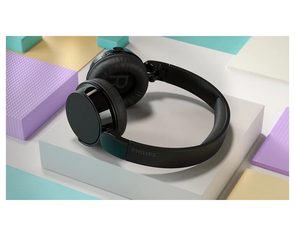 Слушалки PHILIPS Wireless On Ear Headphone with mic 32mm drivers 10