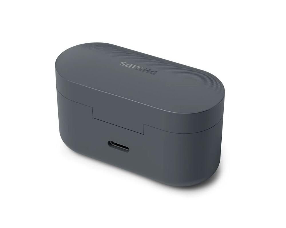 Слушалки PHILIPS True Wireless Earbuds IPX4 Make calls using a single earbud Up to 24 hours play time gray 3