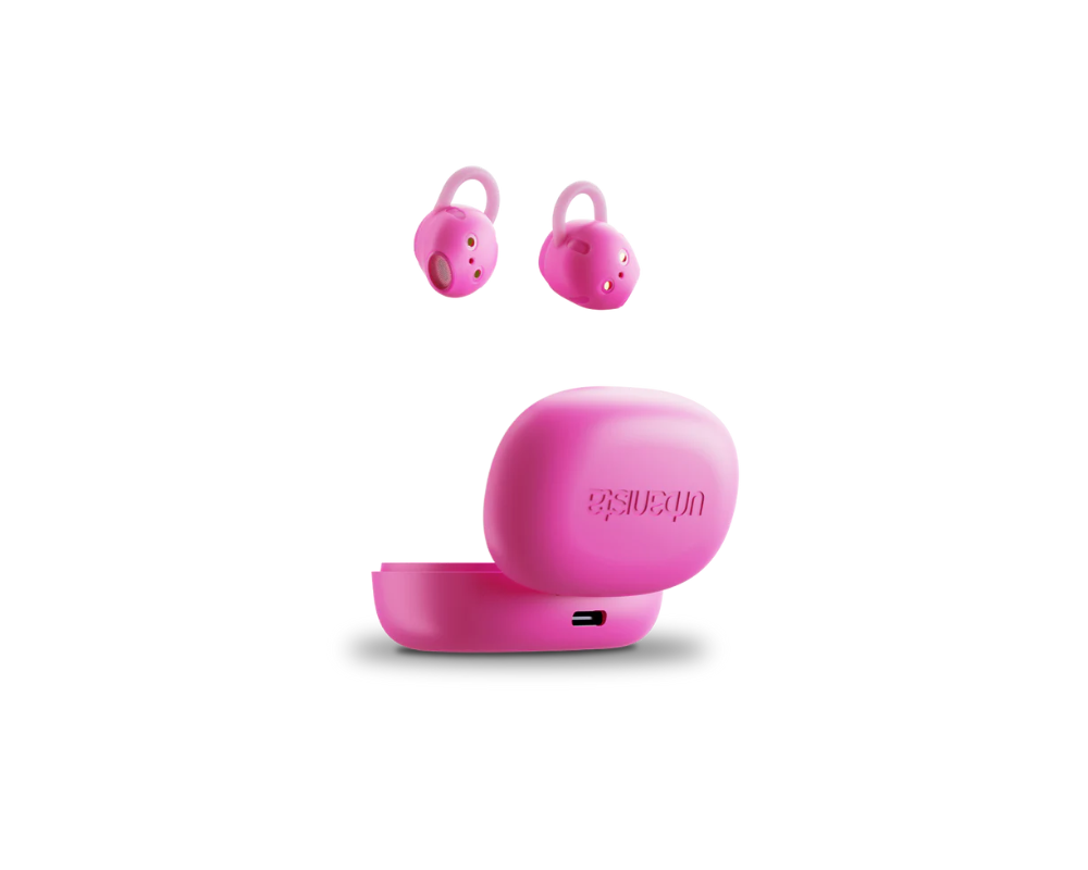 Слушалки URBANISTA LISBON Bluetooth earphones 27 hours total playtime Touch controls pink 5