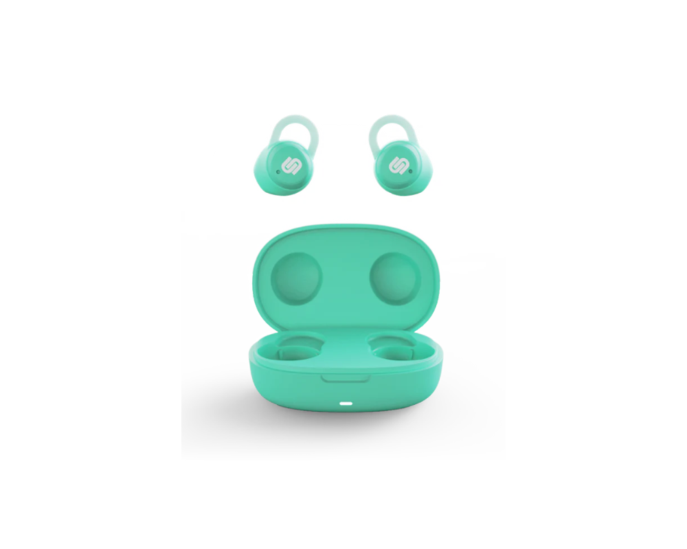 Слушалки URBANISTA LISBON Bluetooth earphones 27 hours total playtime Touch controls green 4