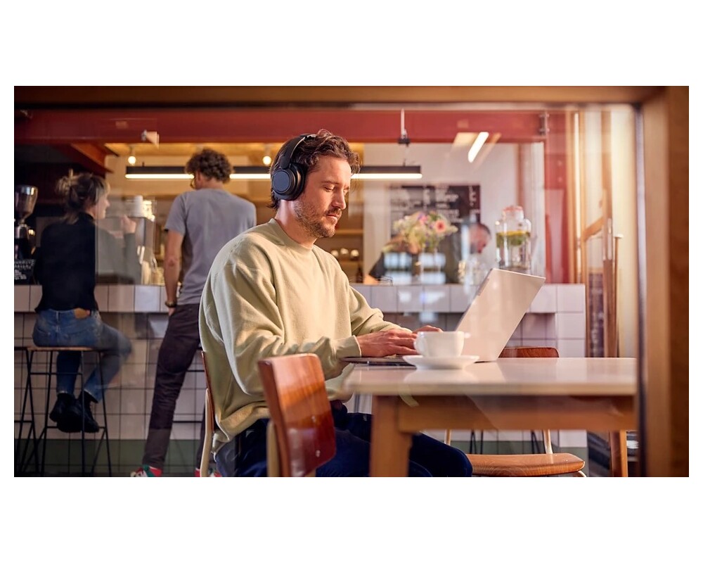 Слушалки PHILIPS Wireless On Ear Headphone with mic 40mm noise canceling Pro drivers 7