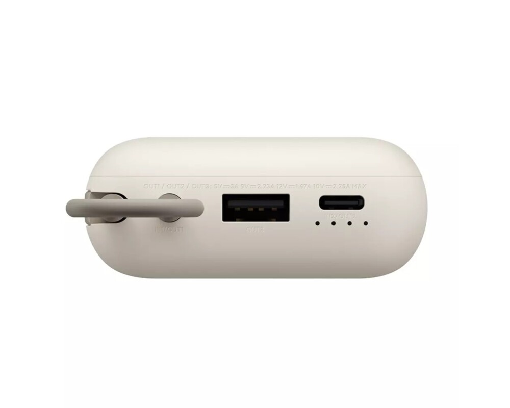 Външна батерия Xiaomi Power Bank 10000mAh (Integrated Cable) Tan GL 4