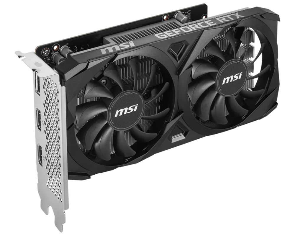 Видеокарта MSI Nvidia GeForce RTX 3050 VENTUS 2X E 6G OC 4