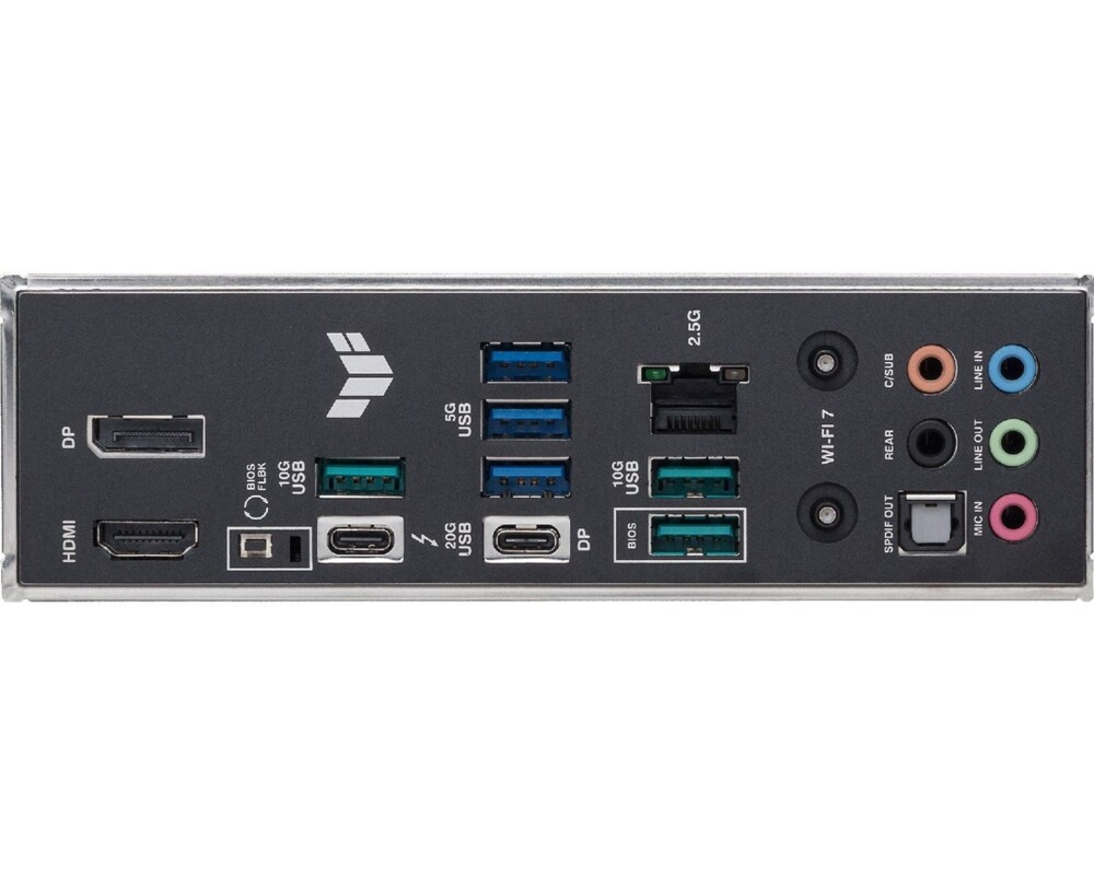 Дънна платка ASUS TUF GAMING Z890-PLUS WIFI LGA1851 DDR5 ATX MB 6