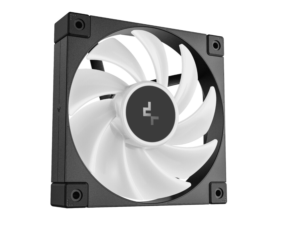 Вентилатор DeepCool Комплект вентилатори Pack 3-in-1 3x120mm - FD12 Black 8