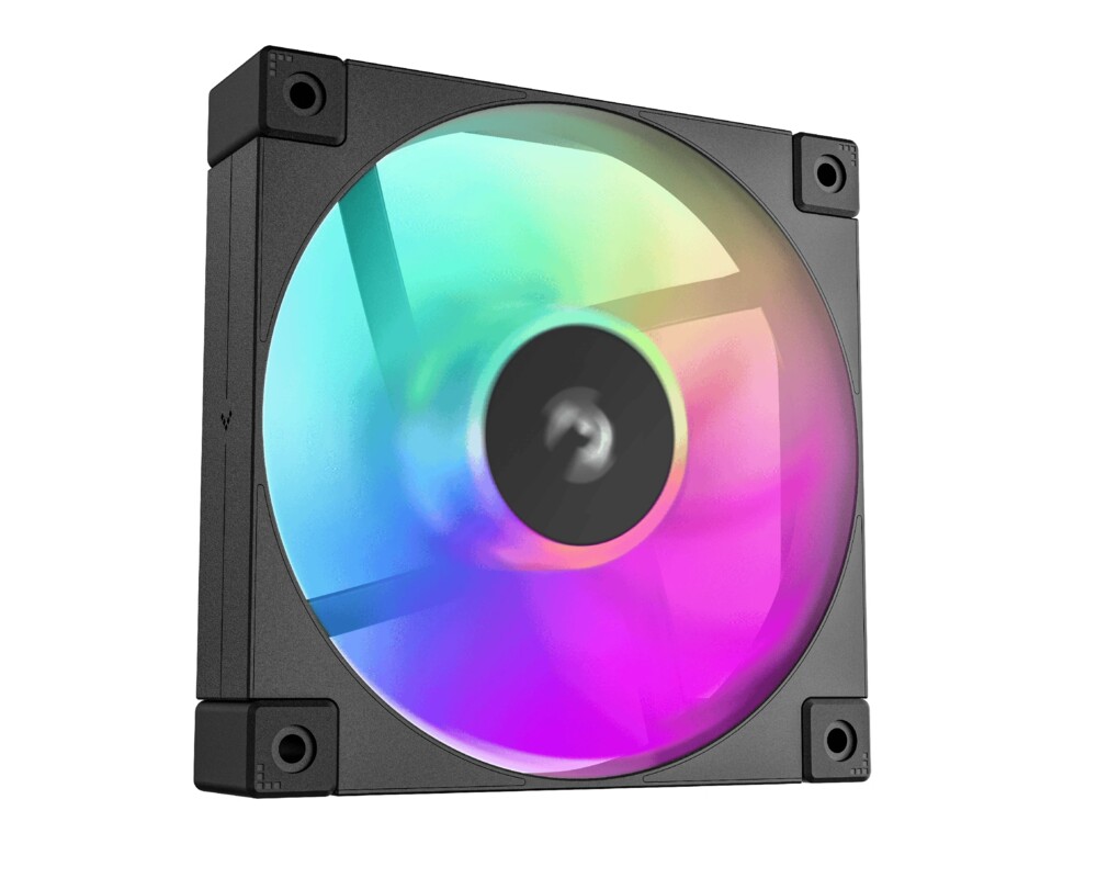 Вентилатор DeepCool Комплект вентилатори Pack 3-in-1 3x120mm - FD12 Black 10