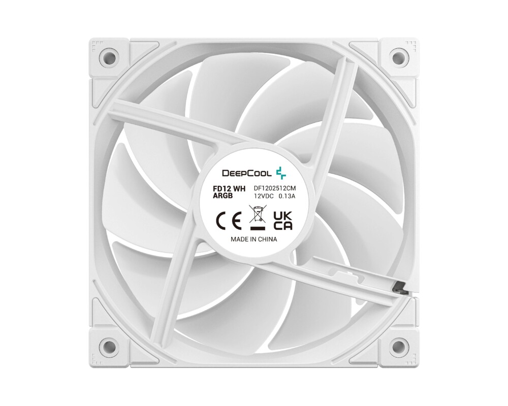 Вентилатор DeepCool 120mm - FD12 ARGB White 6
