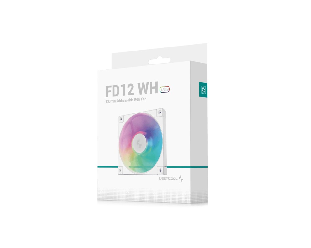 Вентилатор DeepCool 120mm - FD12 ARGB White 10