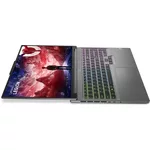 Лаптоп LENOVO Legion Slim 5 AMD Ryzen 7 8845HS 16inch WQXGA 165Hz sRGB 32GB DDR5 1TB PCIe RTX4070 8GB DOS Luna Grey 2y 15