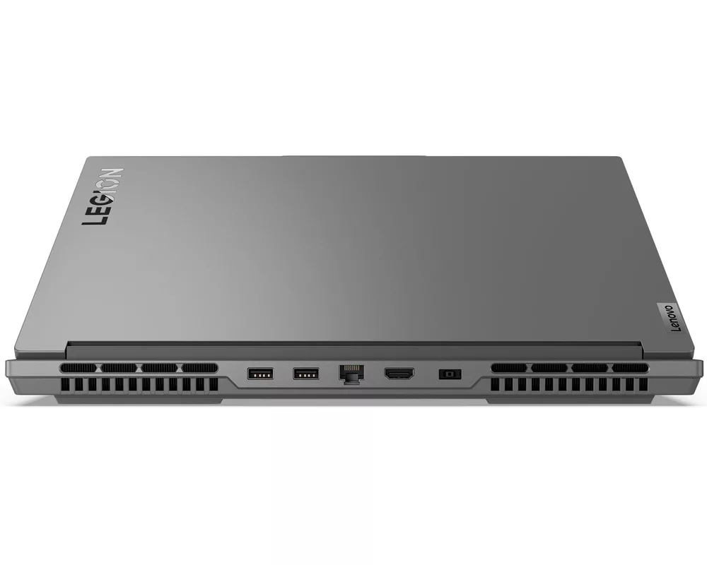 Лаптоп LENOVO Legion Slim 5 AMD Ryzen 7 8845HS 16inch WQXGA 165Hz sRGB 32GB DDR5 1TB PCIe RTX4070 8GB DOS Luna Grey 2y 10