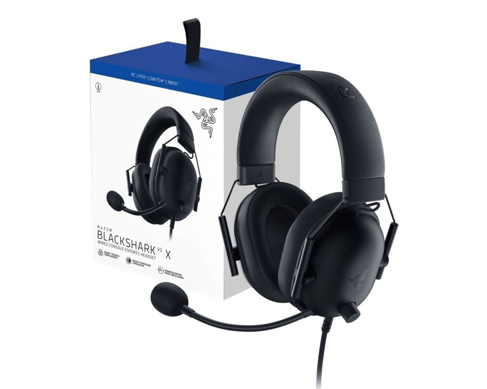 Слушалки Razer BlackShark V2 X For PlayStation 5