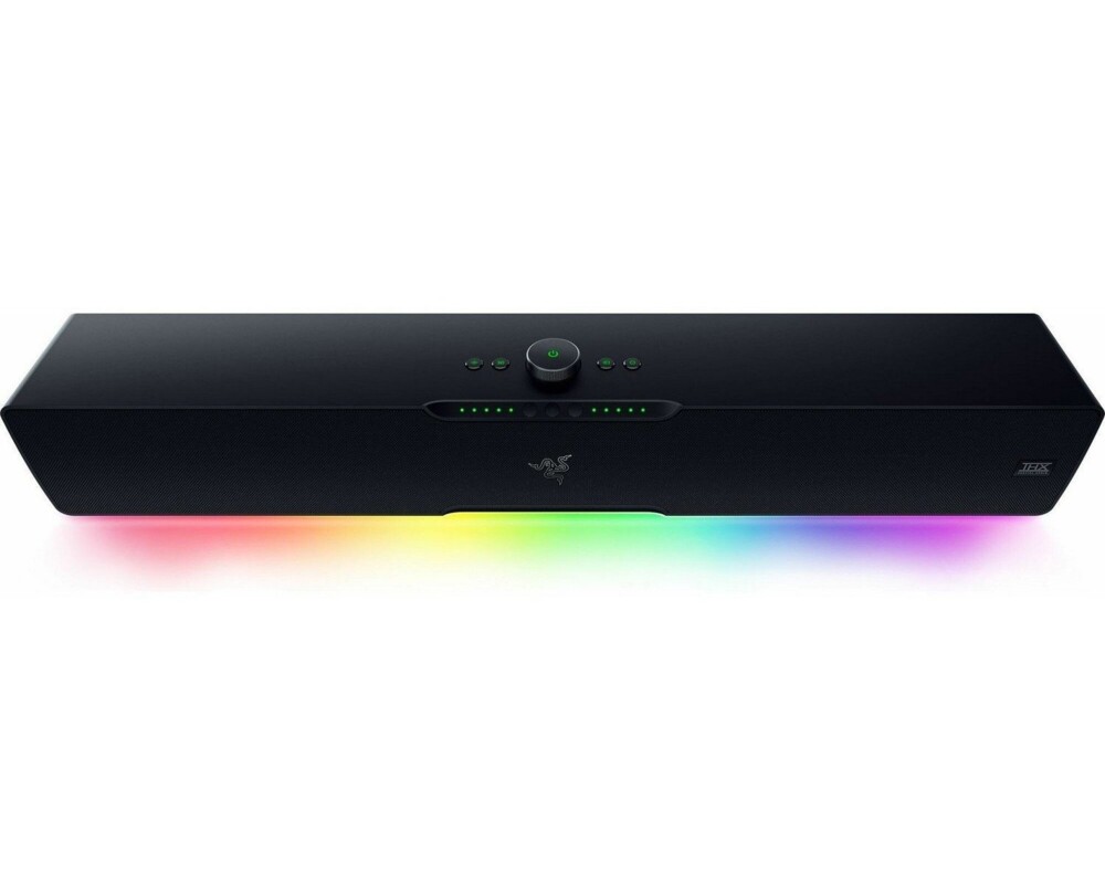 Тонколони Razer Leviathan V2 Pro - AI-Powered Beamforming PC Gaming Soundbar with Subwoofer 4