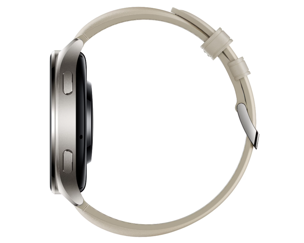 Smart часовник Xiaomi Watch 2 Titan Gray Casehite Leather Strap 3