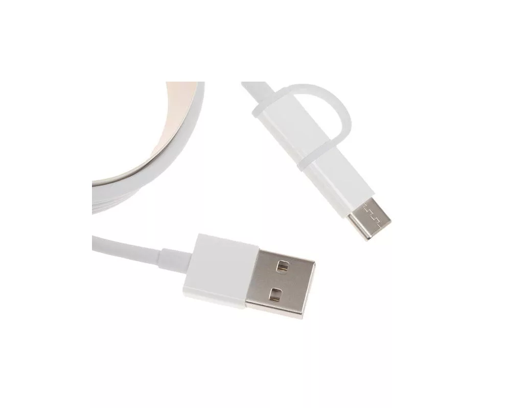 Кабел Xiaomi Mi 2-in-1 USB Cable (Micro USB to Type C) 100cm 2