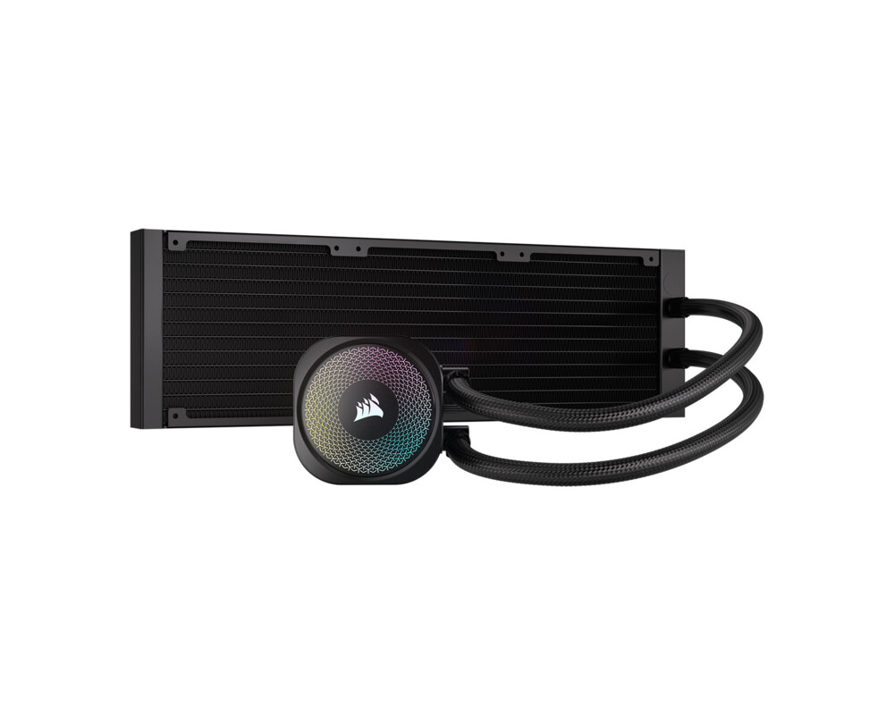 Охладител за процесор CORSAIR NAUTILUS 360 ARGB, 360mm Radiator, Liquid CPU Cooler 2
