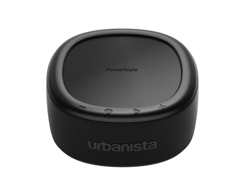 Тонколони URBANISTA MALIBU Solar changing bluetooth speaker IP67 dust and waterproof 20h battery reserve Indoor outdoor charging black 2