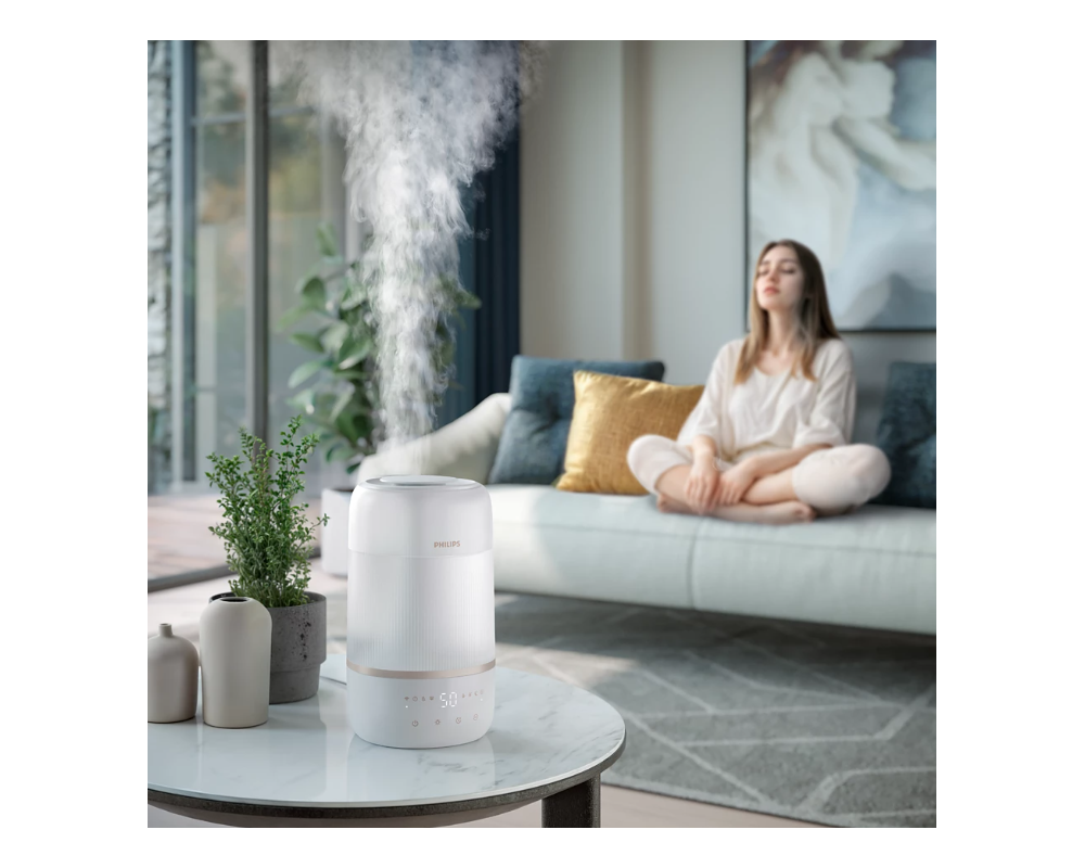 Овлажнител на въздуха PHILIPS Humidifier Series 1000 Up to 41 m2 3 settings white 11
