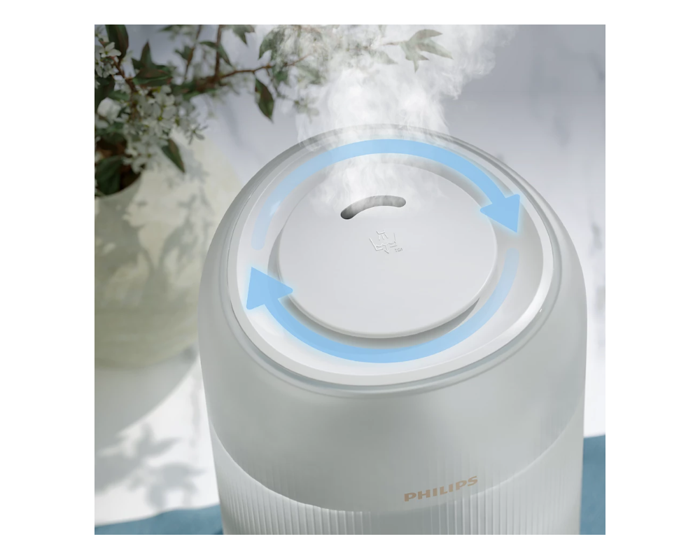 Овлажнител на въздуха PHILIPS Humidifier Series 1000 Up to 41 m2 3 settings white 6