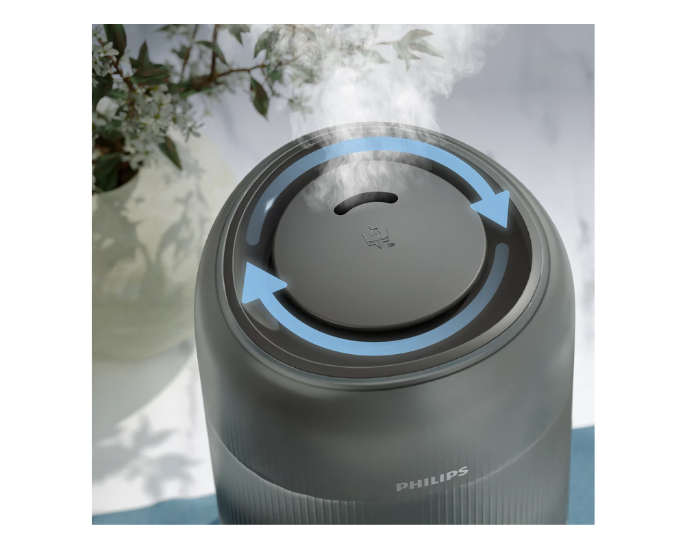 Овлажнител на въздуха PHILIPS Humidifier Series 1000 Up to 41 m2 3 settings gray 6