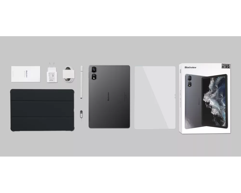 Таблет Blackview Tab 16 Pro Wi-Fi, 8GB, 256GB, Сив 10