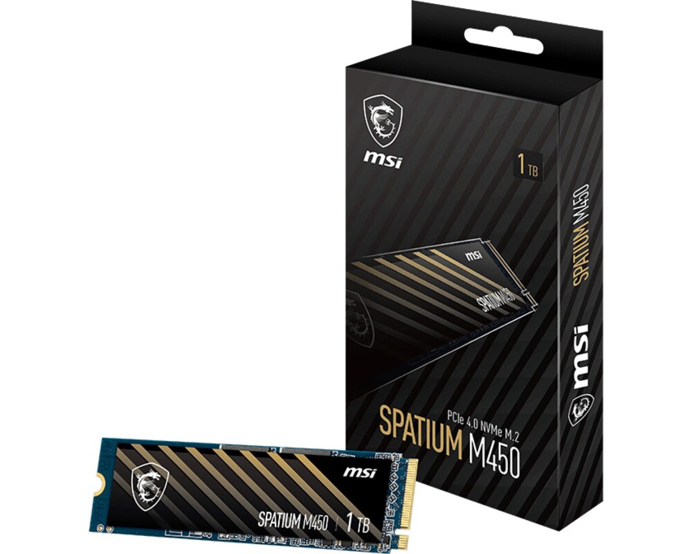 SSD MSI SPATIUM M450 PCIe 4.0 NVMe M.2 1TB 4