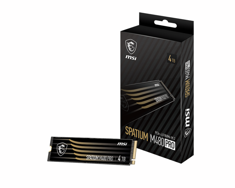 SSD MSI SPATIUM M480 PRO PCIe 4.0 NVMe M.2 2...