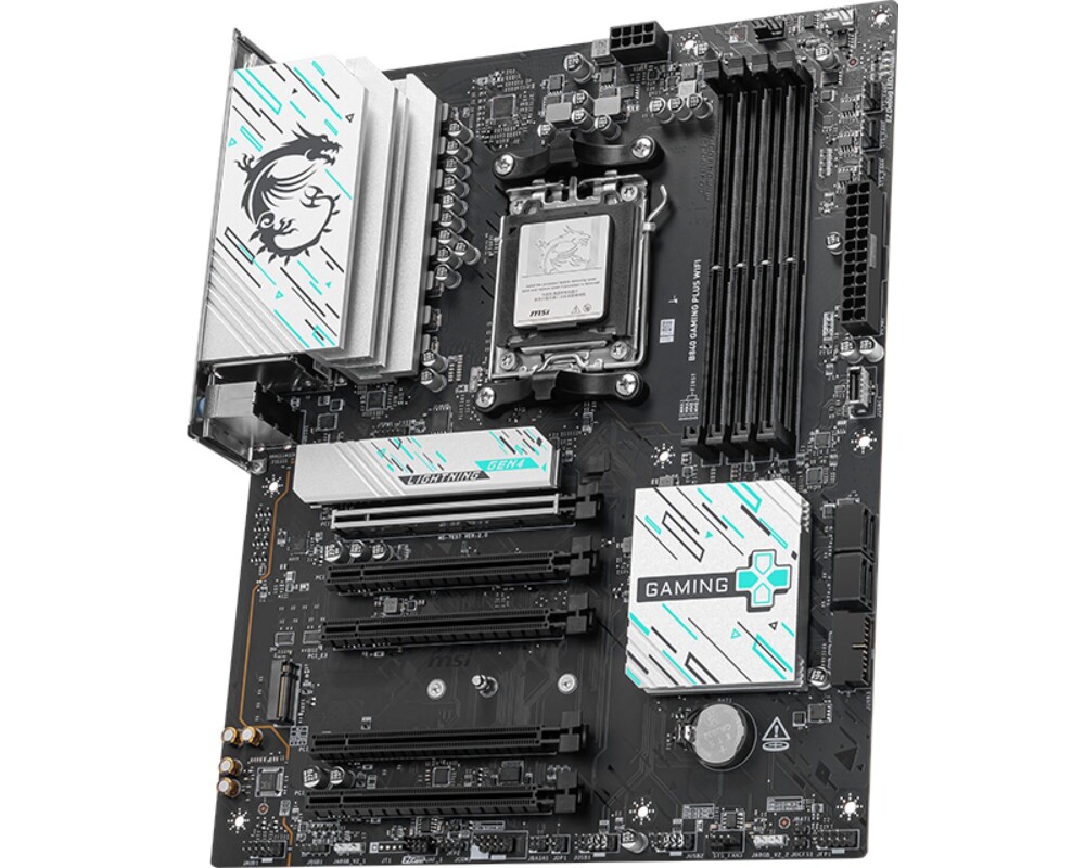 Дънна платка MSI B840 GAMING PLUS WIFI AM5 4xDDR5 ATX HDMI USB MB 3