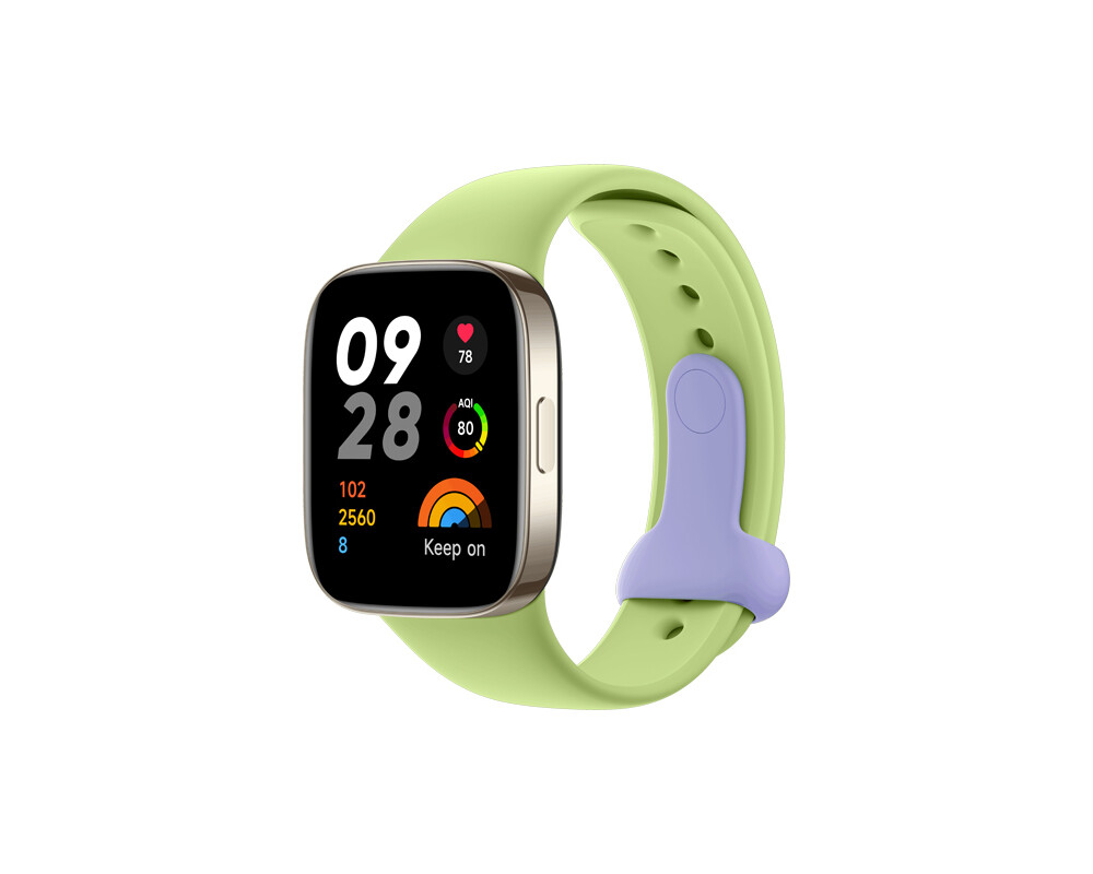 Аксесоар за смарт часовници XIAOMI Redmi Watch 3 Silicone Strap Lime 2
