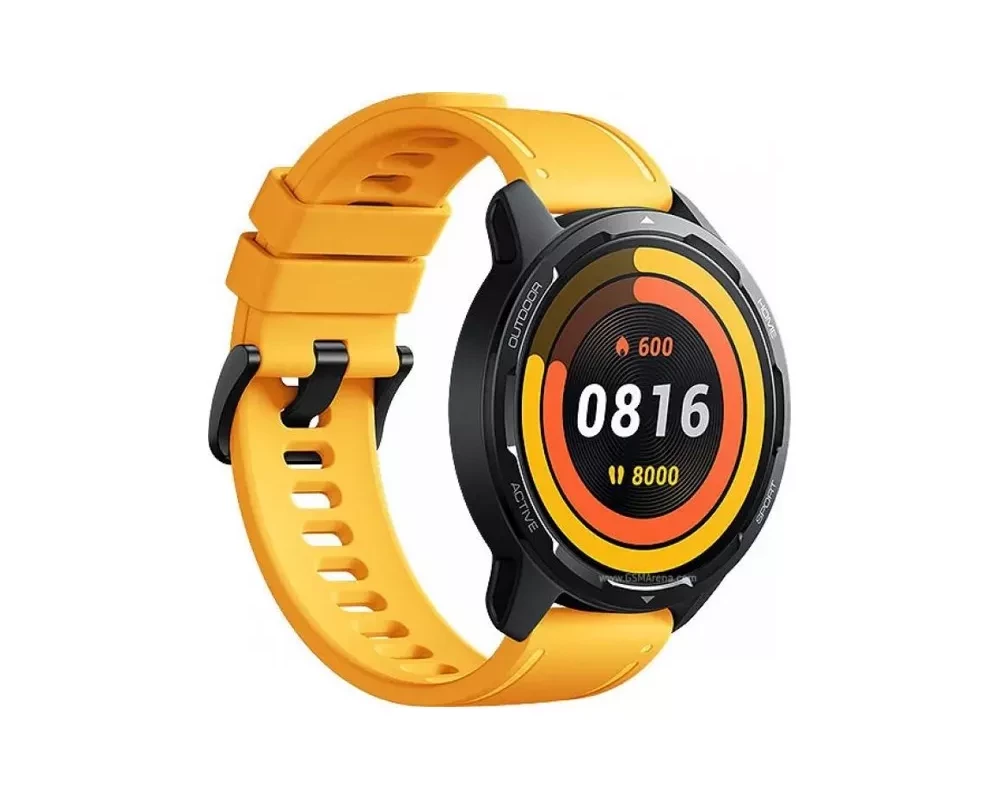 Аксесоар за смарт часовници XIAOMI Mi Watch S1 Active Strap Yellow 2