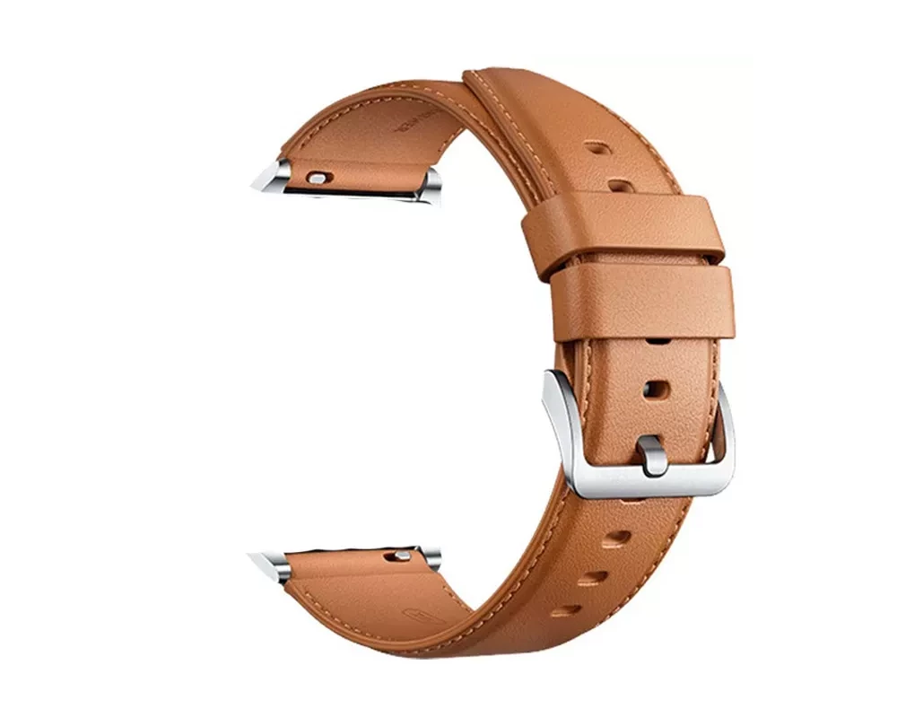 Аксесоар за смарт часовници XIAOMI Watch S1 Strap Leather Brown 3