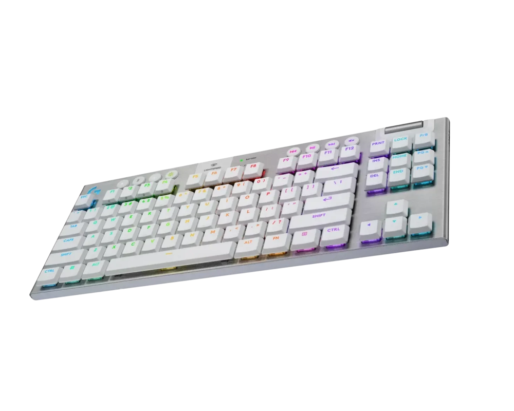Клавиатура Logitech G915 X LIGHTSPEED TKL Low-Profile Wireless Gaming Keyboard - WHITE - US INT`L - EMEA28i-935 4