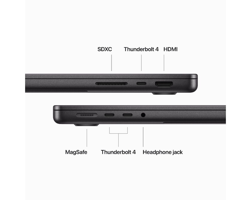 Лаптоп Apple 14-inch MacBook Pro: Apple M4 Pro chip with 12-core CPU and 16-core GPU 4