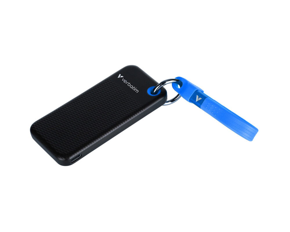 SSD Verbatim Pocket SSD USB 3.2 Gen 2 1TB Black/Blue 3