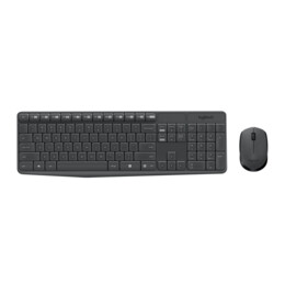  Logitech MK235 Wireless Keyboard and Mouse Combo 24311 920-008024 на топ цена - PIC.bg