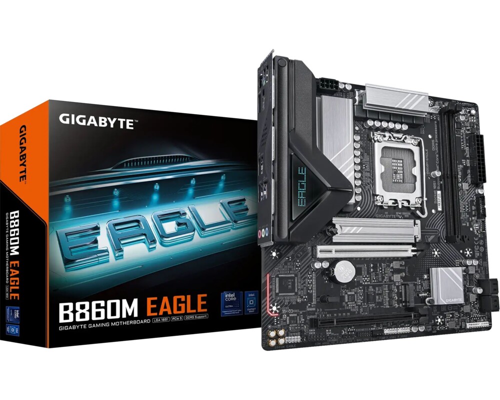 Дънна платка GIGABYTE B860M EAGLE, LGA 1851