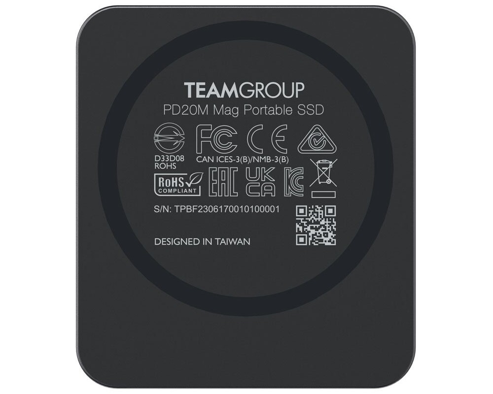 SSD TEAM EXT SSD PD20M MAG 1T BK 4