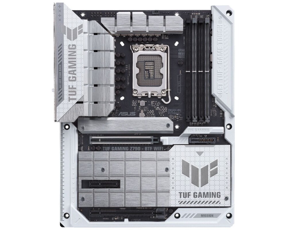 Дънна платка и Видео карта ASUS TUF GAMING Z790-BTF WIFI DDR5 + ASUS TUF RTX 4070 TI SUPER BTF 16GB GDDR6X 2