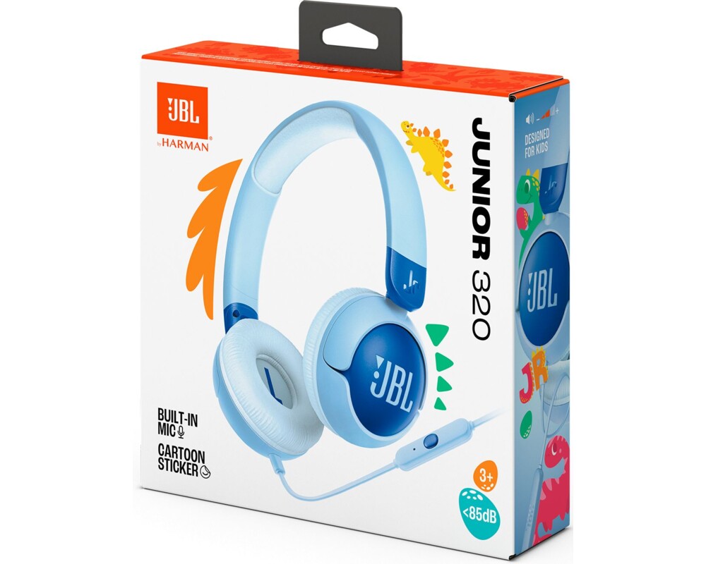 Слушалки JBL JR320 Wired on-ear kids headphones 7