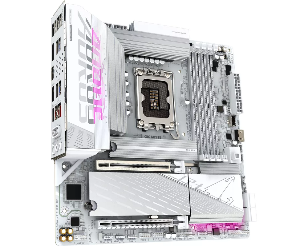 Дънна платка Gigabyte B860M AORUS ELITE WIFI6E ICE 3