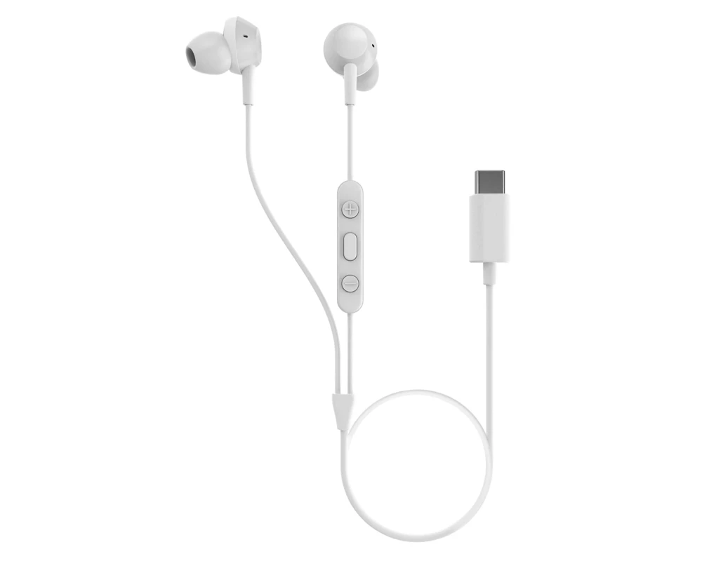 Слушалки PHILIPS InEar Headphones white USB-C 3